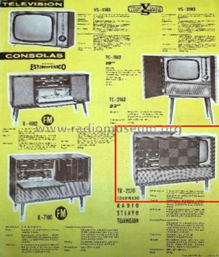 Combinado Radio Stereo Televisión TR-2270; Iberia Radio, S.A.; (ID = 3087473) TV Radio