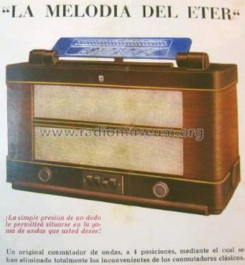 La Melodía del Éter 85A; Philips Ibérica, (ID = 3086580) Radio