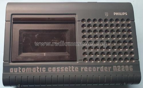 Automatic Cassette Recorder N2206 /70; Philips Ibérica, (ID = 3093838) R-Player