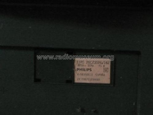 20CZ3025 /16Z; Philips Ibérica, (ID = 1637962) Television