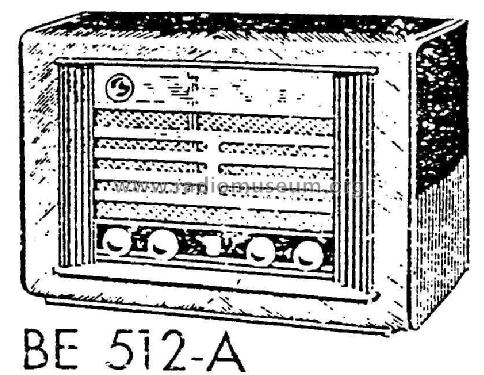 BE-512-A; Philips Ibérica, (ID = 1340677) Radio