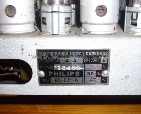 BE-531-A; Philips Ibérica, (ID = 1034601) Radio