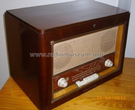 Radiofonógrafo H5E75-A Ch= B4E72-A; Philips Ibérica, (ID = 1169084) Radio