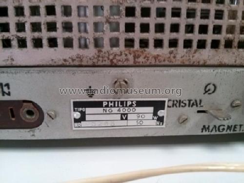 NG-4000; Philips Ibérica, (ID = 2109118) Ampl/Mixer