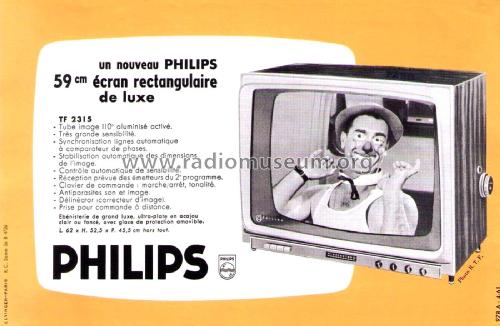 TF2315; Philips France; (ID = 2014196) Television