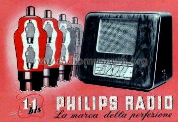 1+1 Bis; Philips Italy; (ID = 496834) Radio