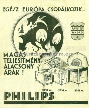 2511; Philips Italy; (ID = 1854551) Radio