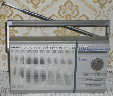 2-Band Portable Receiver D2100; Philips Italy; (ID = 1544439) Radio