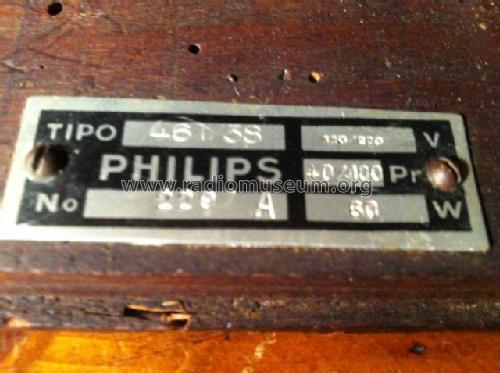 461/38; Philips Italy; (ID = 2060503) Radio