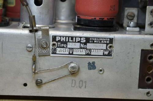 476; Philips Italy; (ID = 1127692) Radio