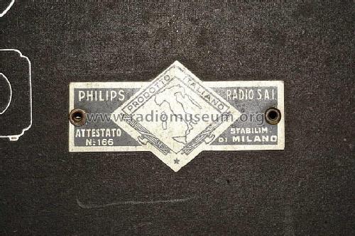 476; Philips Italy; (ID = 2225684) Radio