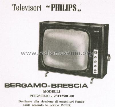 Bergamo 19 TI 250U -00; Philips Italy; (ID = 2998810) Television