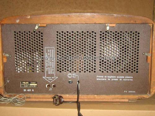 BI421A; Philips Italy; (ID = 406127) Radio