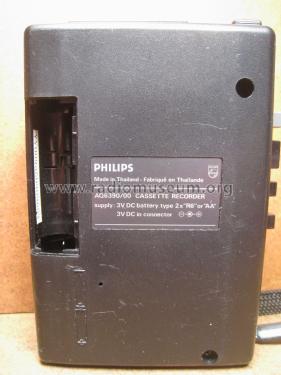 Handheld Cassette Recorder AQ6390 /00; Philips Italy; (ID = 2093388) Reg-Riprod