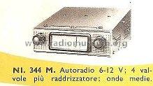 NI344M; Philips Italy; (ID = 951214) Car Radio