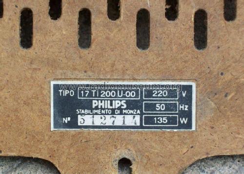 Monza 17TI200U /00; Philips Italy; (ID = 1838672) Television