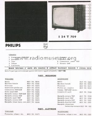 Televisore I24 T709; Philips Italy; (ID = 3010568) Television