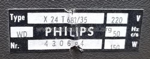 Televisore X24 T682 /38; Philips Italy; (ID = 3042831) Television