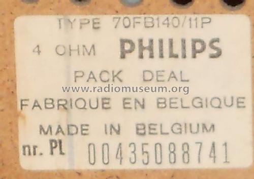 70FB140 /11P; Philips Belgium (ID = 1316445) Parlante