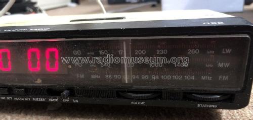 Electronic Clock Radio 90AS092 /91; Philips Malaysia; (ID = 2907316) Radio