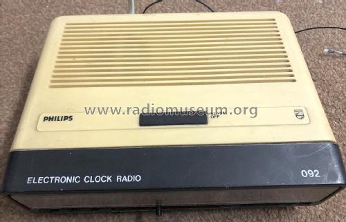 Electronic Clock Radio 90AS092 /91; Philips Malaysia; (ID = 2907318) Radio