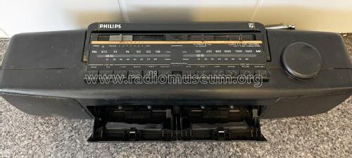 Radio AM/FM Dual Deck High Speed Dubbing AW7090 /10; Philips Malaysia; (ID = 3075130) Radio