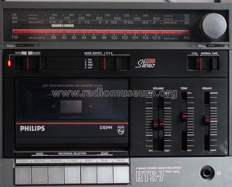 RTS-7 D8344; Philips Malaysia; (ID = 1594555) Radio