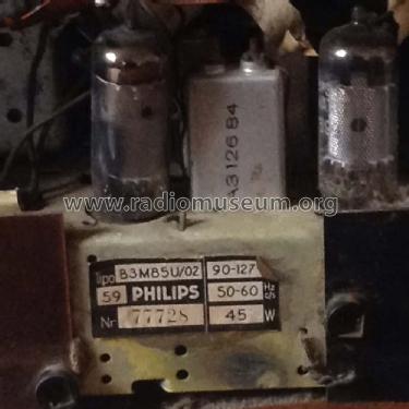 B3M85U /02; Philips Mexicana S.A (ID = 2519256) Radio