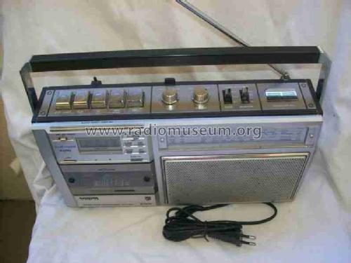 Traveller Clock - 4 Band Clock Radio Cassette Recorder D7419 /00/05; Philips - Österreich (ID = 1418700) Radio