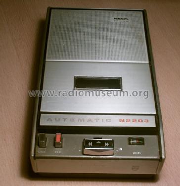 Cassetten-Recorder N2203M /22; Philips - Österreich (ID = 1720619) Ton-Bild