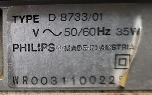 D8733 /01; Philips - Österreich (ID = 2891929) Radio