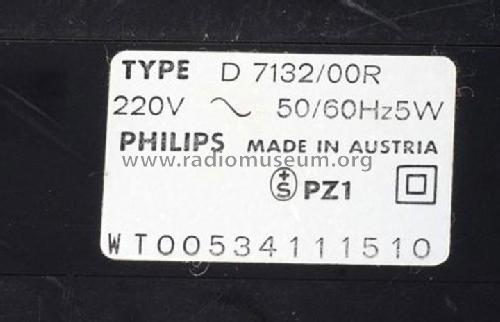 D 7132 /00R; Philips - Österreich (ID = 1521552) Radio