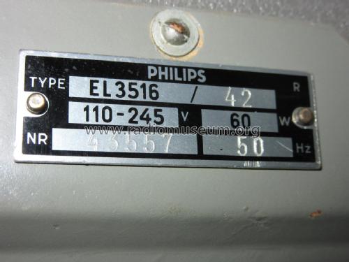 EL 3516/42; Philips - Österreich (ID = 2367924) Enrég.-R