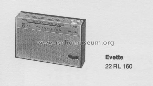 Evette 22RL160; Philips - Österreich (ID = 111893) Radio