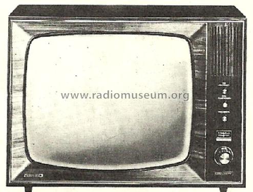 Zauberspiegel T605; Grundig Radio- (ID = 1550981) Television