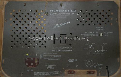 Matinée 54 BA543A/1; Philips - Österreich (ID = 657299) Radio