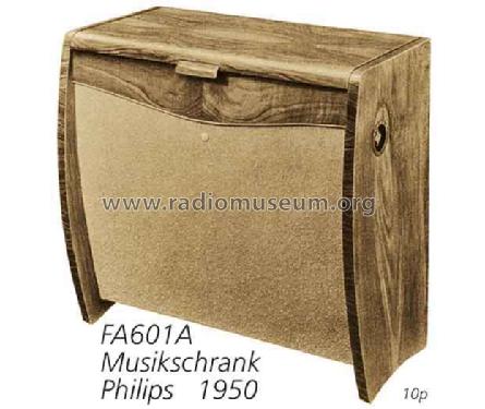 Musikschrank FA601A, FA601A-CH; Philips - Österreich (ID = 2231) Radio