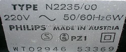 N2235 /00 /15; Philips - Österreich (ID = 614086) R-Player