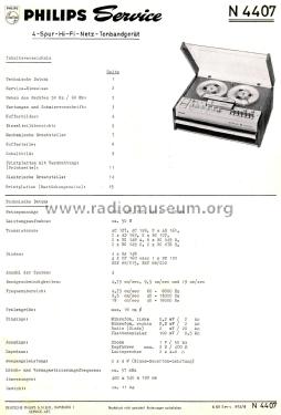 N4407 /75; Philips - Österreich (ID = 2831908) Sonido-V