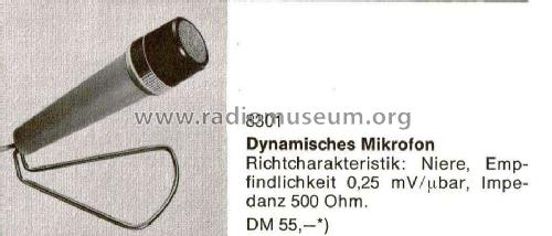 N8301; Philips - Österreich (ID = 1814227) Microphone/PU