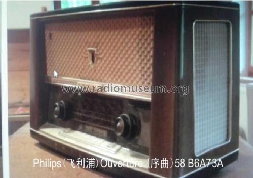 Ouvertüre 58 B6A73A; Philips - Österreich (ID = 2015032) Radio