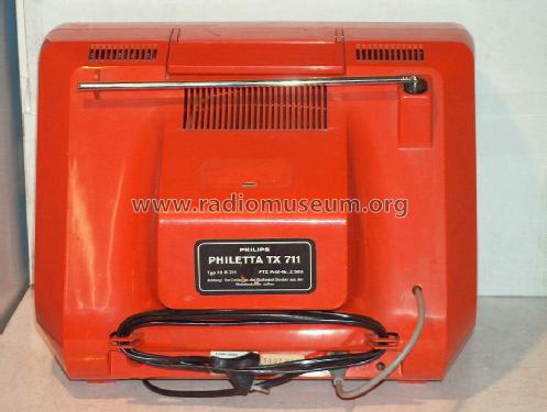 Philetta TX711 12B711 /22L /22S Ch= TX; Philips - Österreich (ID = 458970) Fernseh-E