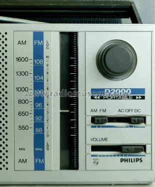 Portable D2000/00; Philips - Österreich (ID = 2760496) Radio