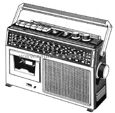 Radio Recorder 22AR113; Philips - Österreich (ID = 688891) Radio