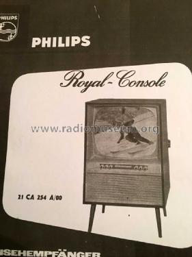 Royal Konsole 21CA254A /00 Ch= S5; Philips - Österreich (ID = 2109881) Television