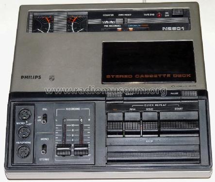 Stereo Cassette Deck N2501; Philips - Österreich (ID = 698700) R-Player