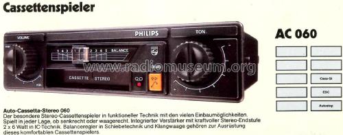 Stereo Cassette 060 22AC060 /50E; Philips - Österreich (ID = 2420529) R-Player