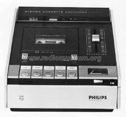 Stereo-Cassetten-Recorder 2507 N2507; Philips - Österreich (ID = 129506) R-Player