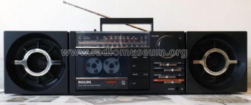 Cubic Compo Stereo Radio Cassette Recorder D8254/00; Philips - Österreich (ID = 2385738) Radio