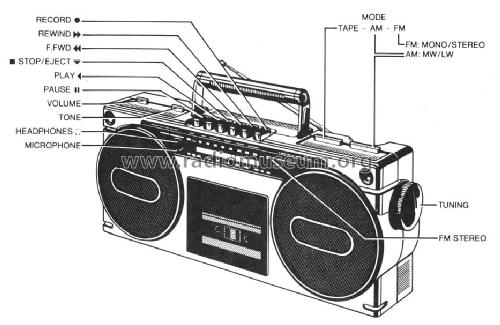 Stereo Radio Recorder D8072 /00 /05 /30 /35; Philips - Österreich (ID = 682933) Radio